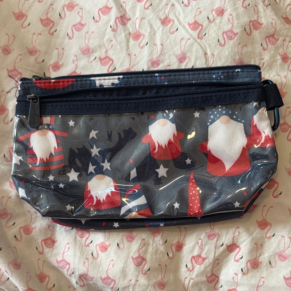 Thirty One Gnome 4th of July Themed Cooler Pouch